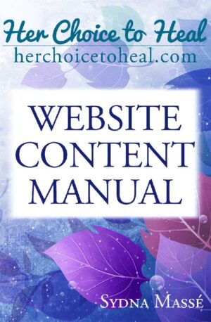 HerChoicetoHeal.com Abortion Recovery Website Content Manual